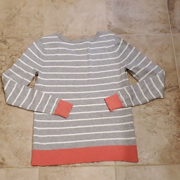 Caribbean Joe Island Supply Co. Striped v neck sweater - Picture 8 of 8